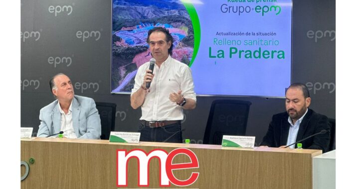 Deuda billonaria de la Nación con EPM, generaría crisis energética, advierte el alcalde de Medellín