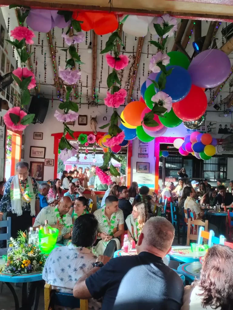 La Fonda de Sabaneta fue el espacio donde se realizó la chicharronada de medios 2025.