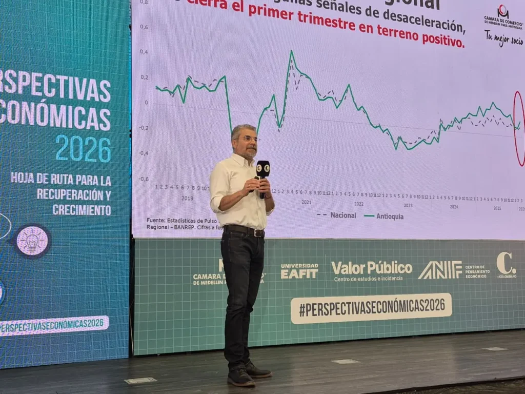 Economía de Antioquia 2026: crecimiento con caída en empleo