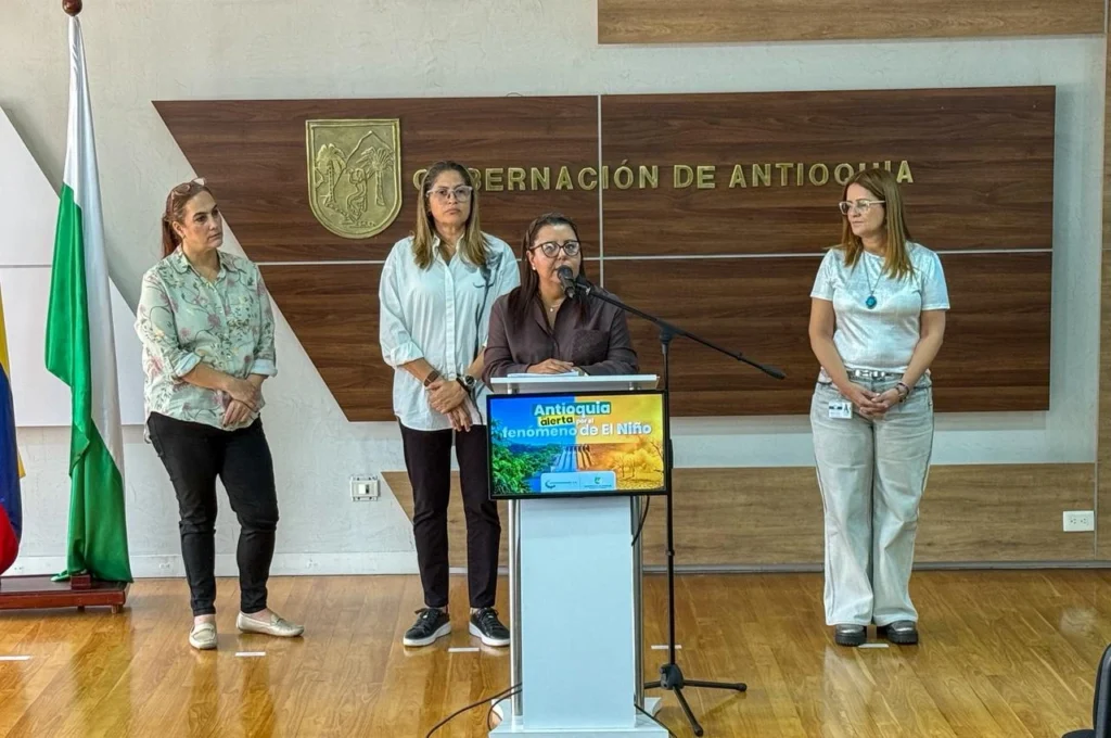 Antioquia refuerza plan contra El Niño 2026