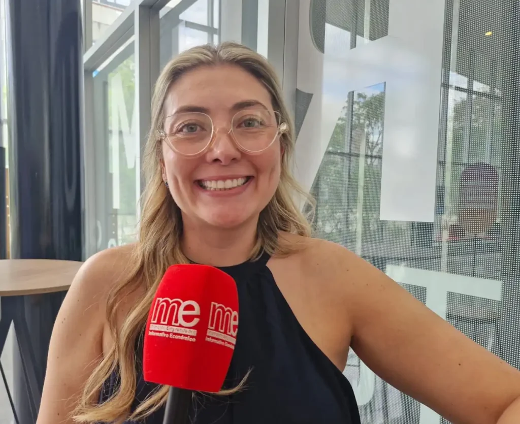 Juliana Cardona, directora ejecutiva del Bureau de Medellín y Antioquia, durante la segunda edición de Let's Meet Medellín & Antioquia.