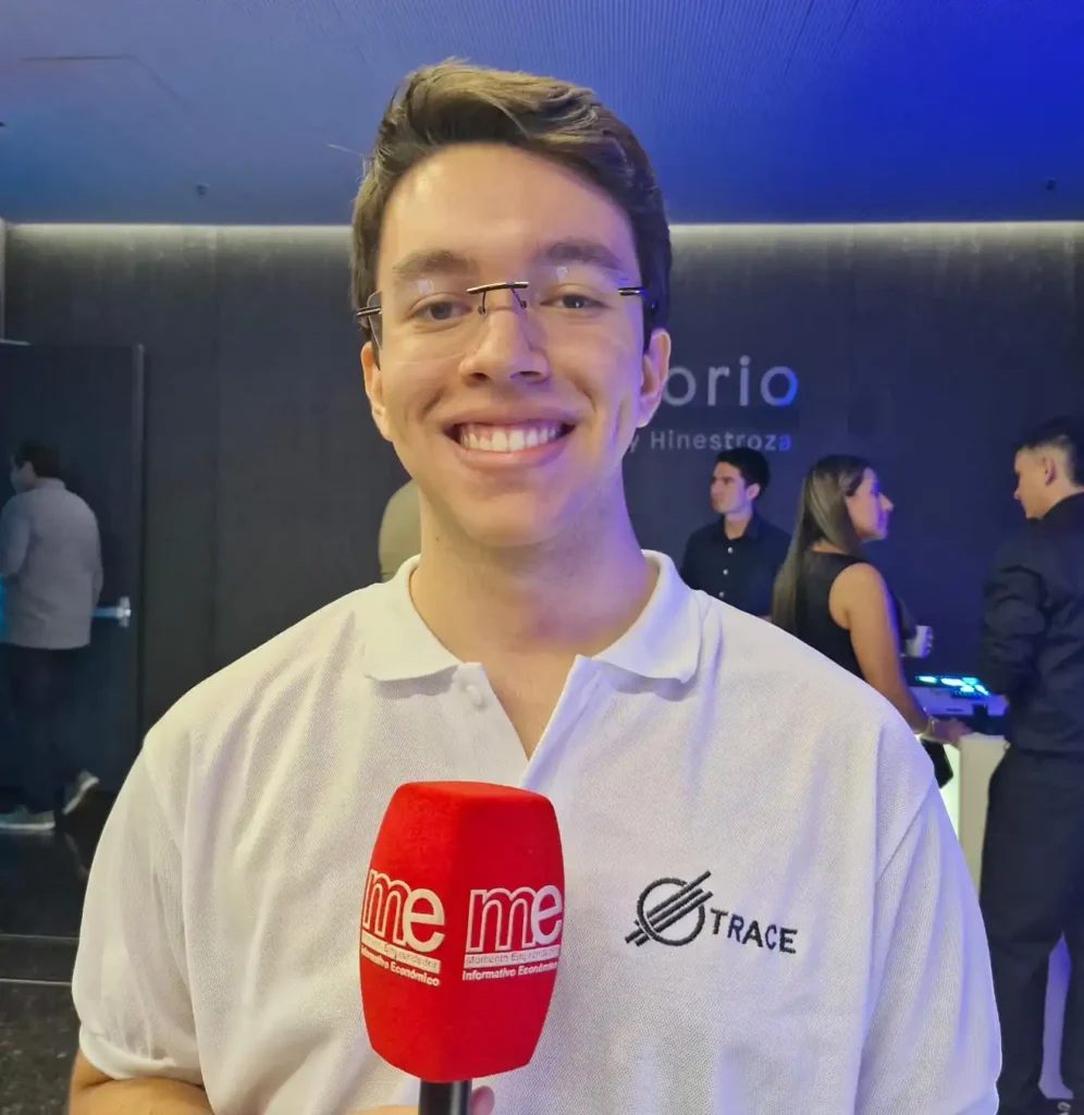 Sebastián Tobar lleva la blockchain de Medellín al mundo empresarial.